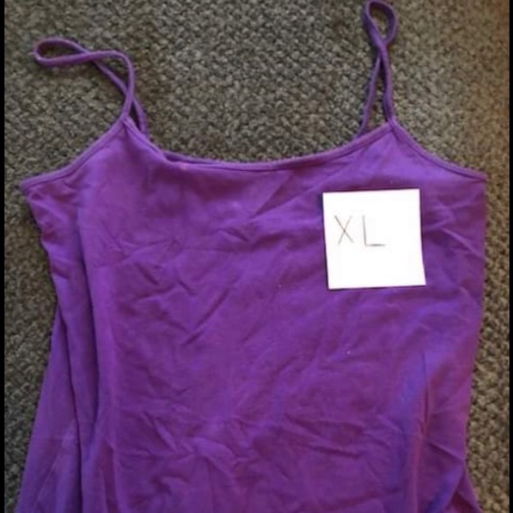 XL Purple Tanktop no boundaries